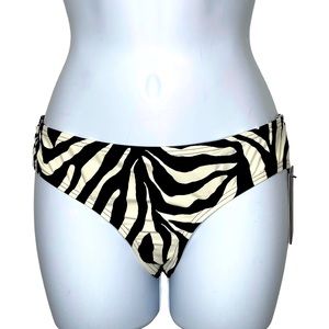Vince Camuto Cheeky Zebra Bikini Bottom NWT